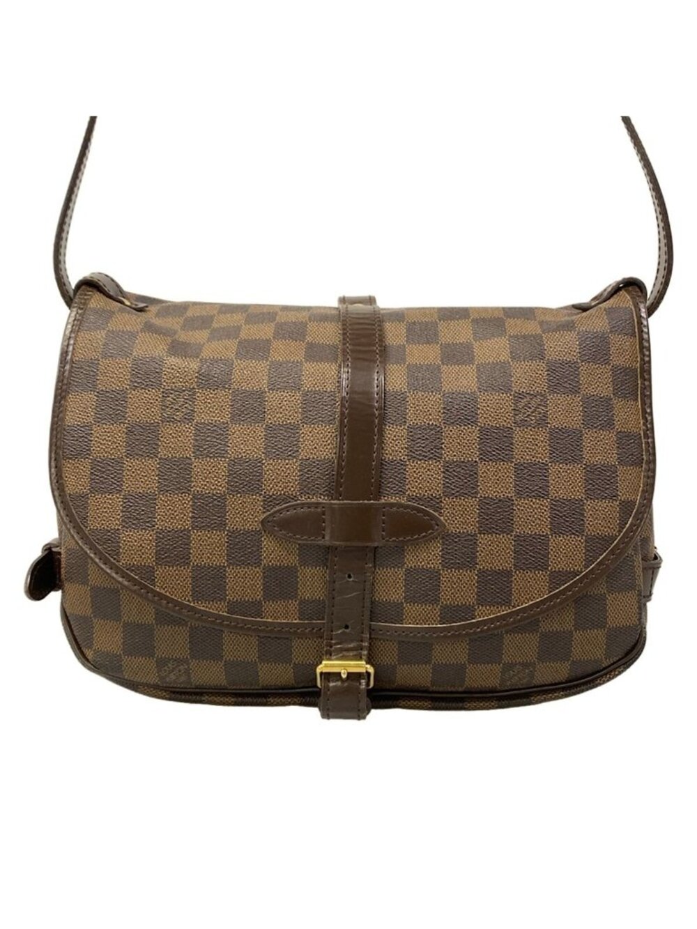 Louis Vuitton Shoulder Bag Damier Saumur 30 Ebene - Picture 3 of 15